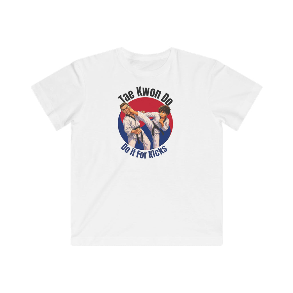 "Do It For Kicks" Boys Taekwondo T‑Shirt