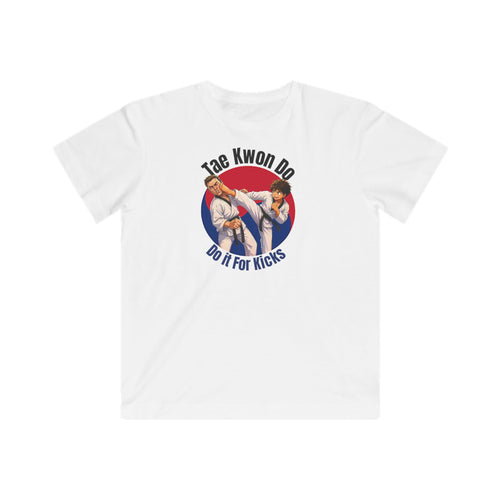 "Do It For Kicks" Boys Taekwondo T‑Shirt