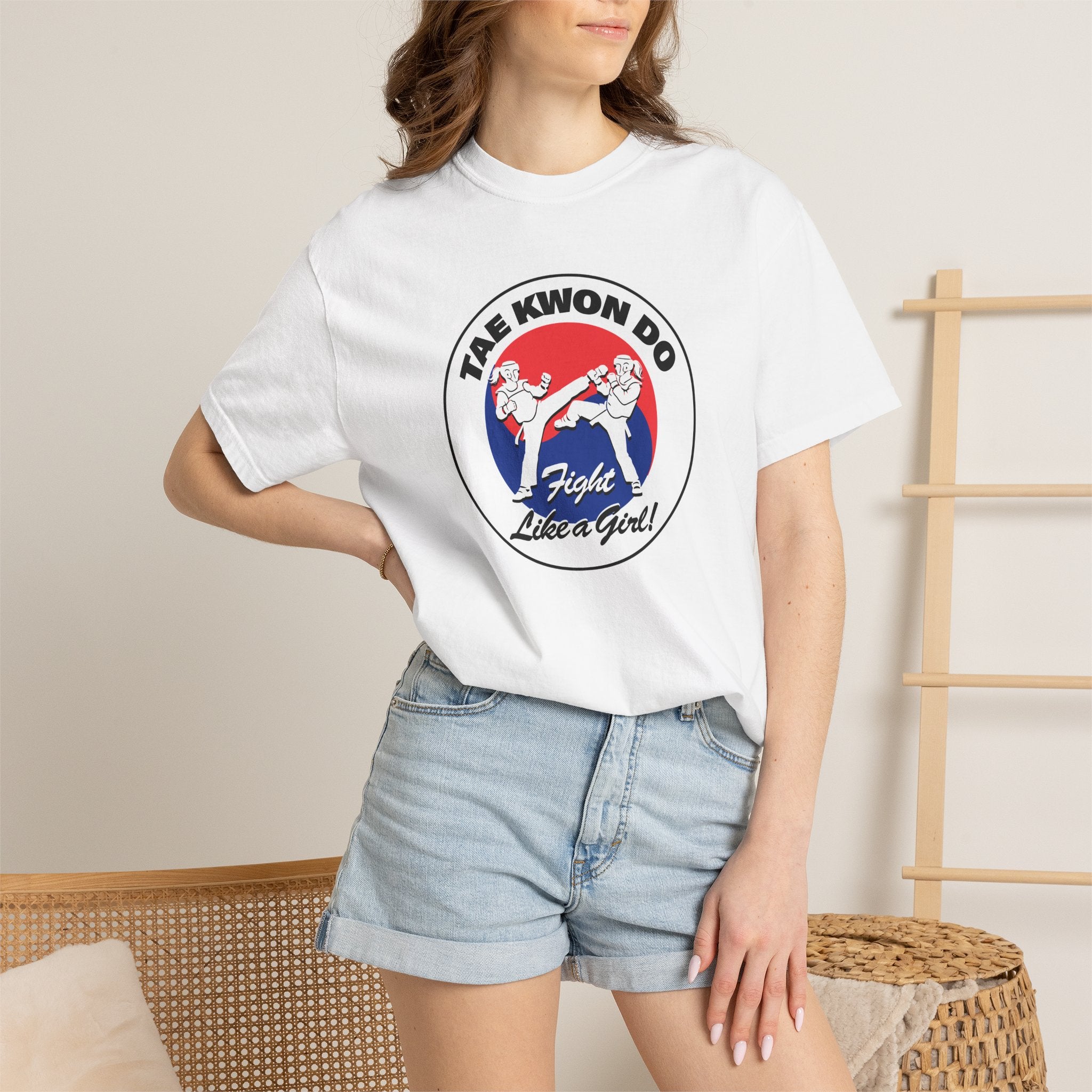 Taekwondo "Fight Like a Girl" T-Shirt