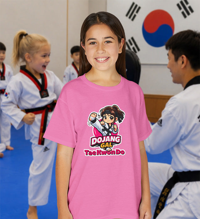"Dojang Gal" Cute Taekwondo Tee
