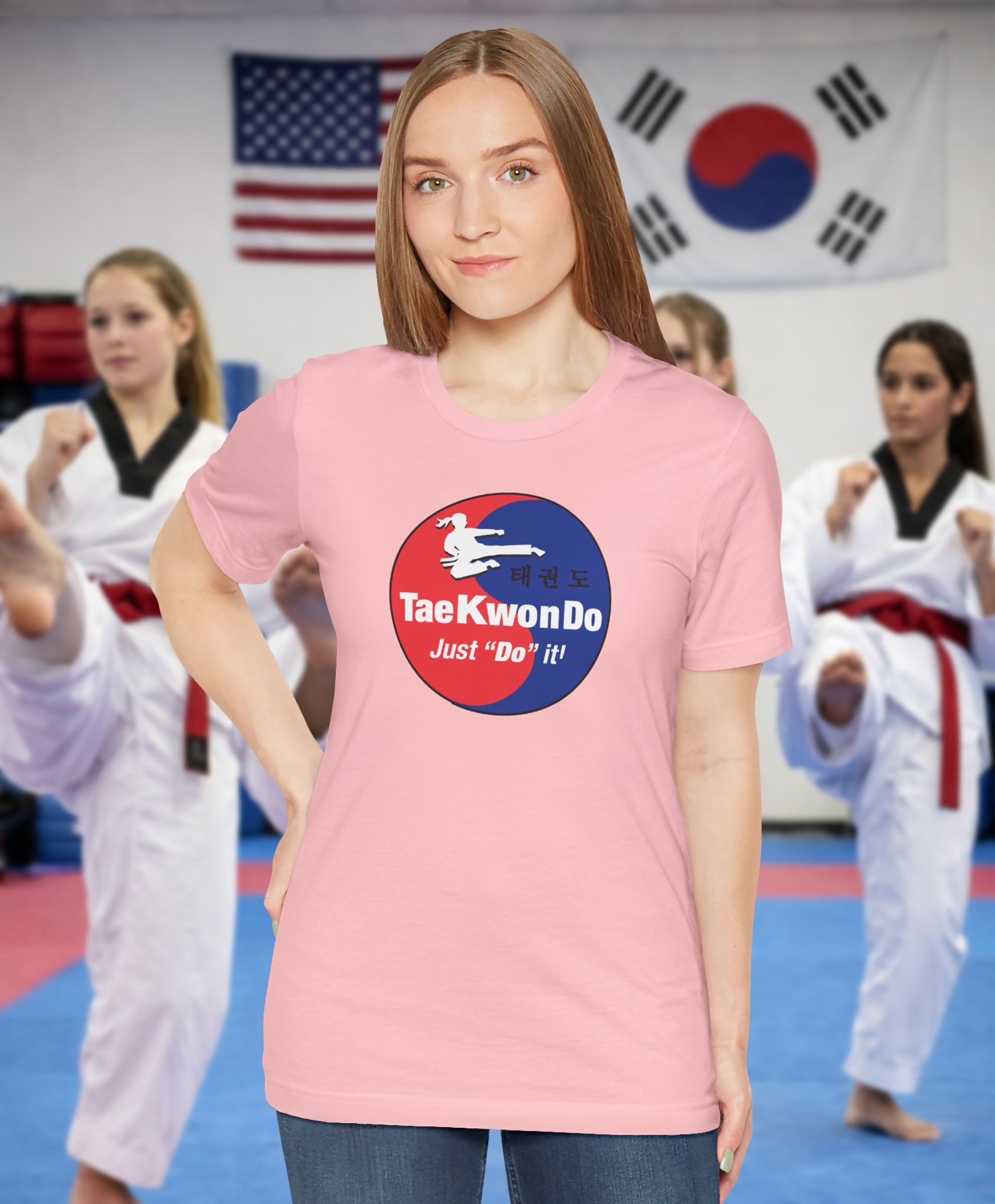 Taekwondo Gal  'Just Do It' T-Shirt